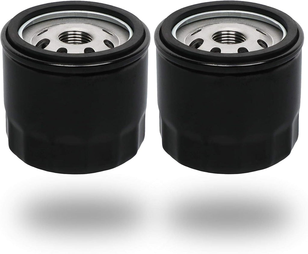 HOODELL 2 Pack 12 050 01-S Oil Filter for Kohler Engine Lawn Mower, Troy Bilt Bronco 12 050 01, Professional 1205001-S 12 050 01-S1 Oil Filter