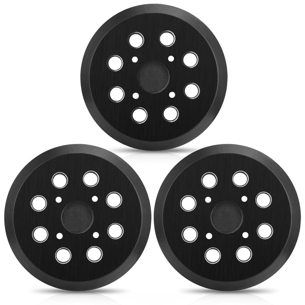 Gnellkoor Orbital Sander Pad Replacement for Ridgid, 3 Pack