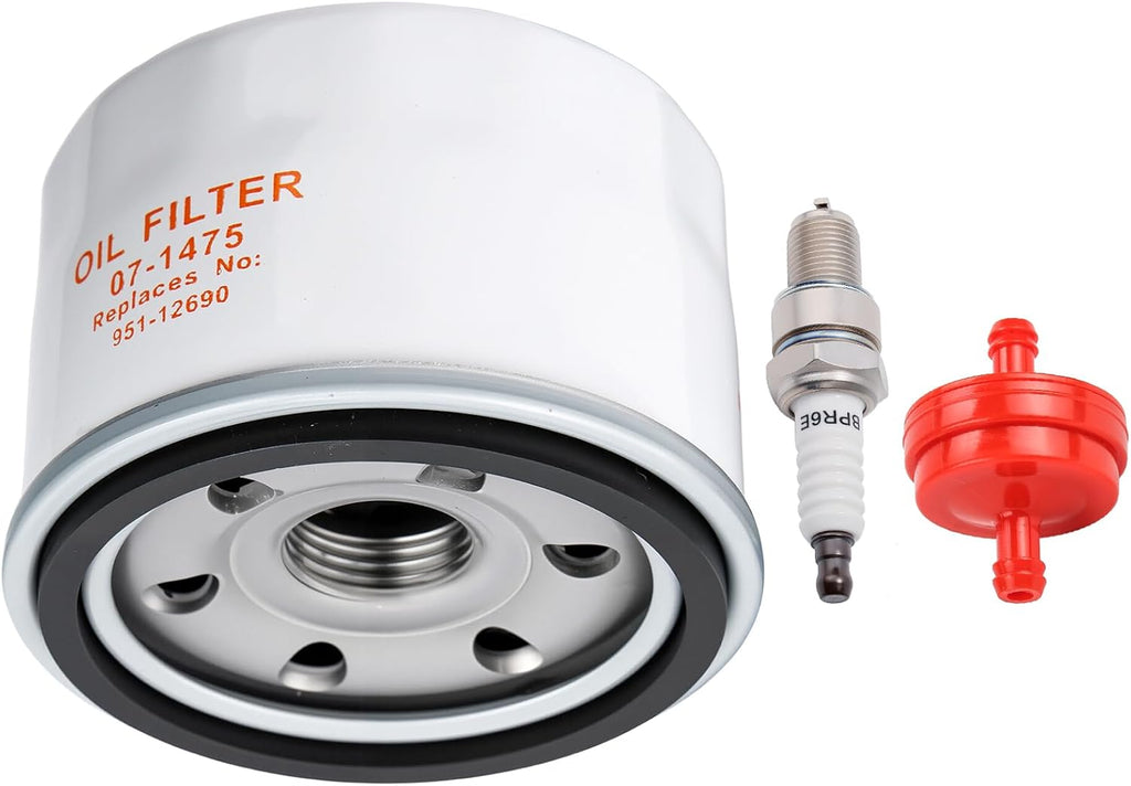 Hipa 951-12690 Oil Filter for MTD 751-12690 420cc Troy Bilt TB30 TB30R TB42 TB46 Lawn Mower Craftsman LT1500 LT3800 LT4200 R1000 T1000 T1200 T1300 T1500 fits for Cub Cadet XT1 CC30 CC30H CC800 CR30