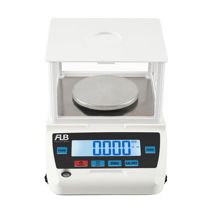 FLB Lab Analytical Balance 300g0.001g Digital Scale with Plastic Windshield
