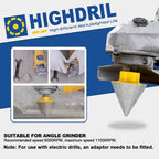 HIGHDRIL 2"Diamond Beveling Chamfer Bits for Marble Porcelain Tiles Granite
