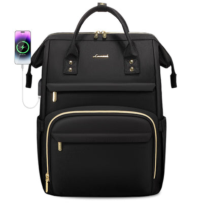 Laptop Backpack,15.6 Inch Professional Womens Purse Computer Bag Nurse Teacher Backpack,Waterproof College Work Bags