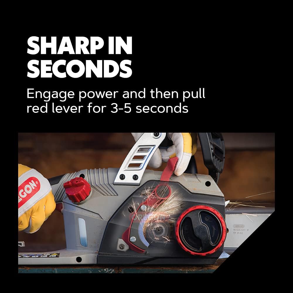 CS1500 Self-Sharpening Electric Chain Saw | Powerful, 15 Amp, Low Kickback, Self-Sharpening Integrated PowerSharp