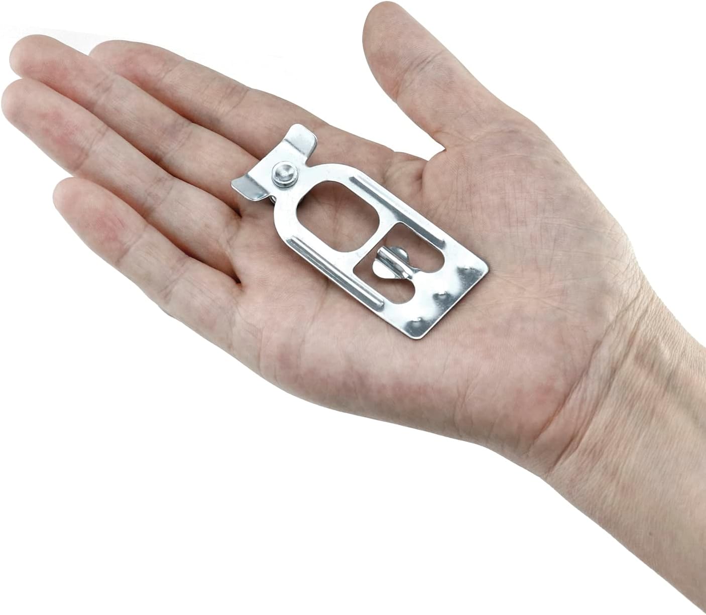 Teardrop Pallet Rack Safety Clip, 100 Pcs Universal Pallet Racking Beam Safety Clips Connector Cross Beam Locker
