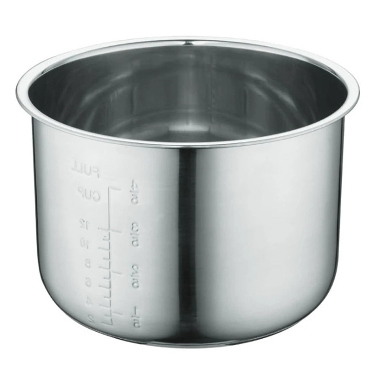XFHDHR Power Cooker Stainless Steel Replacement Inner Pot Insert Liner Accessory Insert Liner XL 5 Quart Cooke