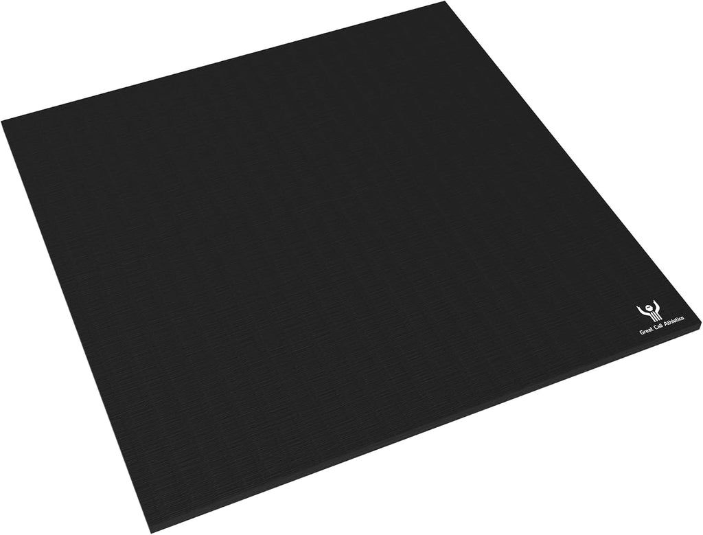 10’ x 10’ Black Tatami Mat 1.25" Thick Collegiate Quality Flexi Roll Jiu Jitsu Mats Home bjj Tape Garage