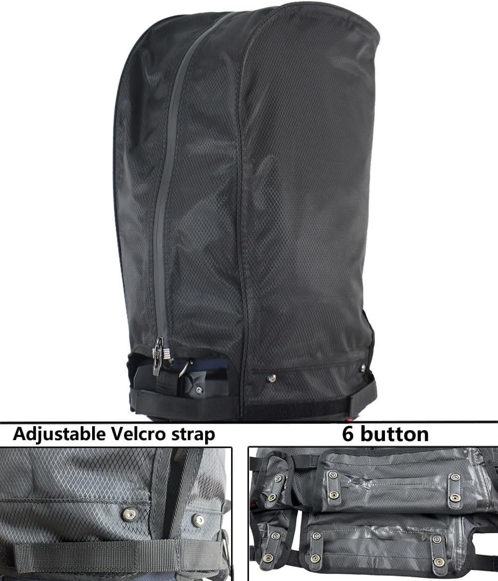 Golf Bag Cover rain Cover/Hood Nylon Waterproof dust Cover Fits Most Golf cart Bags Easy to use Collapsible and