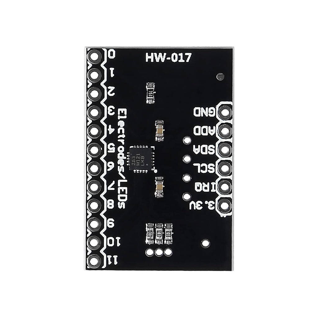 QCCAN 8PCS MPR121 Breakout V12 Capacitive Touch Sensor I2C Keyboard Development Board Controller Module