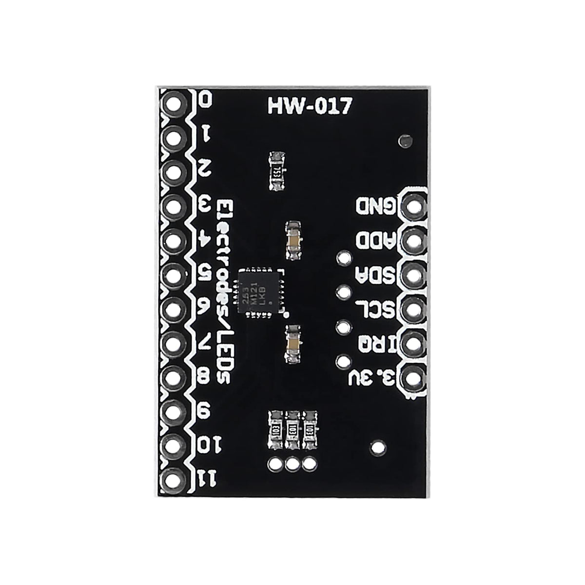 QCCAN 8PCS MPR121 Breakout V12 Capacitive Touch Sensor I2C Keyboard Development Board Controller Module