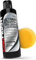 Gray and Silver Scratch and Swirl Remover Kit, Car Scratch Remover for Deep Scratches with Buffer Pad, Rubbing