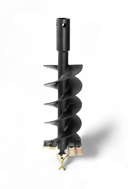 Compact 36" Industrial Duty Earth Auger, 2 9/16 in. Round Drive, 9" Diameter, Interchangeable Standard Edges