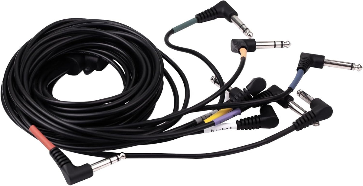 Cable Harness Snake Loom Replacement Compatible with Alesis Nitro Mesh Electronic Drum Set Module Surge Command Forge