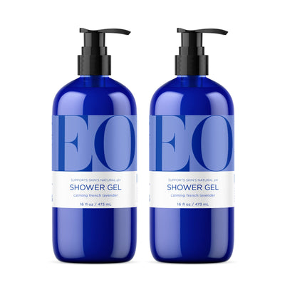 French Lavender Body Wash, Aromatherapy Shower Gel, 16 oz 2-Pack