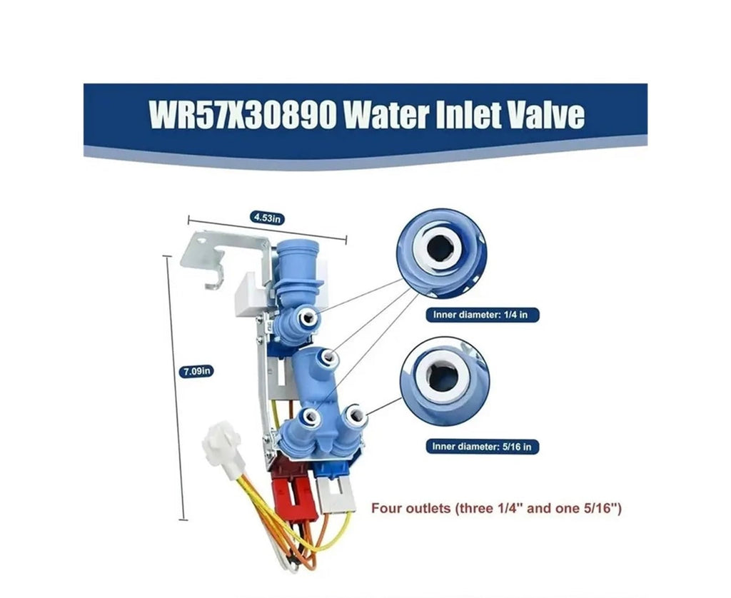 Refrigerator Water Inlet Valve,Compatible For Ge