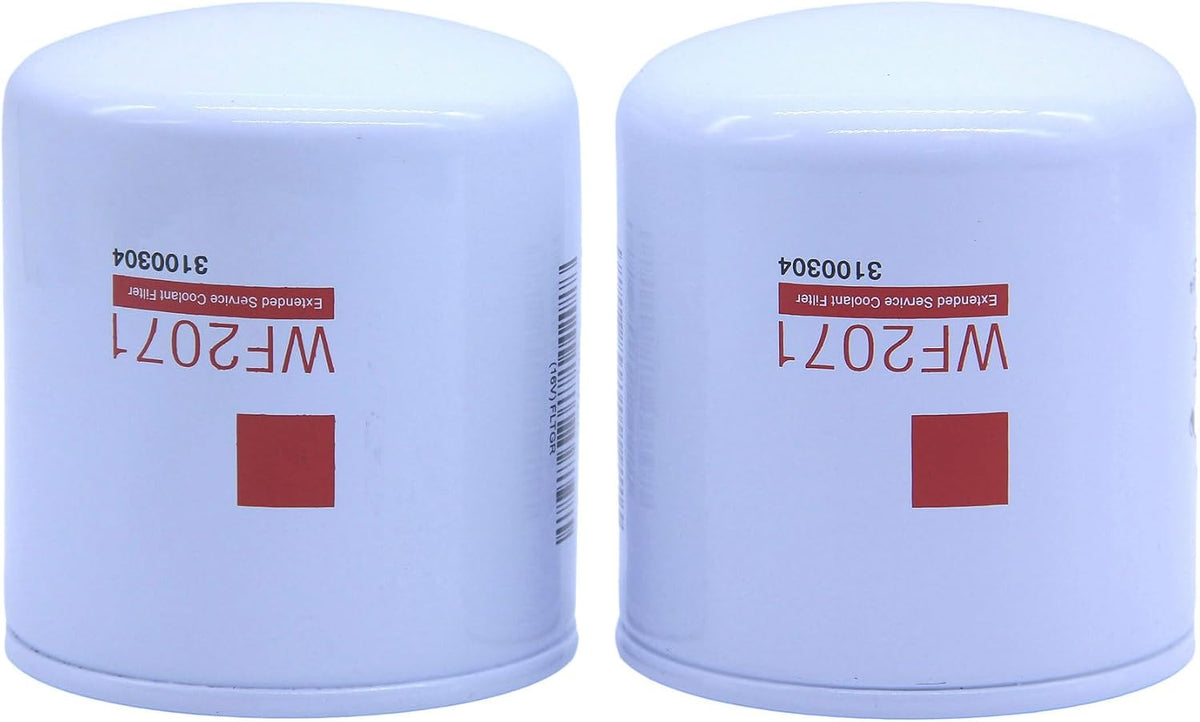 2 PCS WF2071 Coolant Filter Fits Cummins and CAT C-7 8 9 10, 3116, 3306