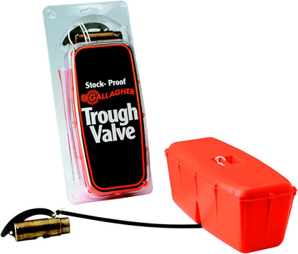 3/4" Brass Float Valve for Livestock Water Tanks | Submersible Trough Valve with Flexible Float Cord | Durable