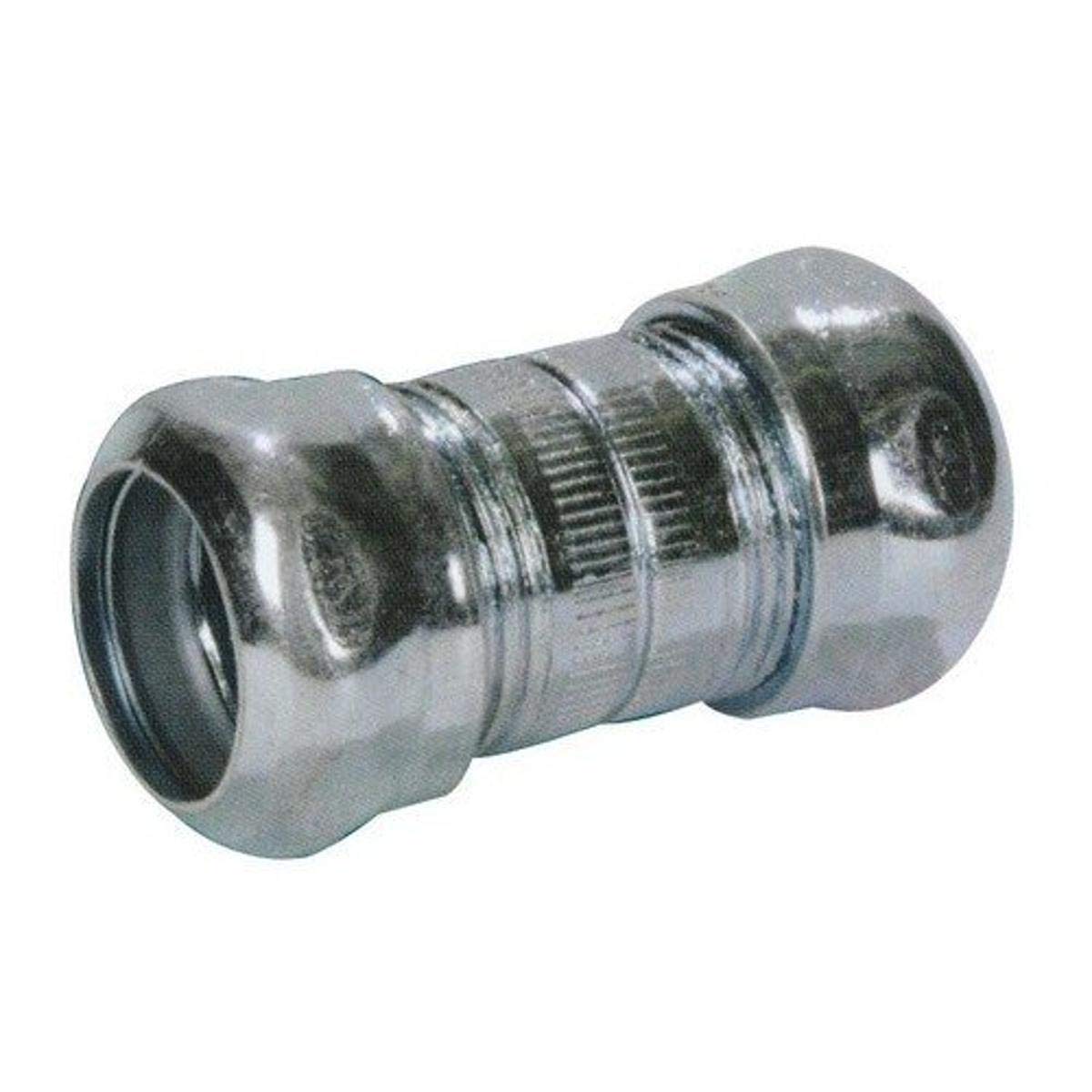 Morris Products 14967 EMT Compression Coupling, Steel, 3" Trade Size