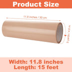 468 Double Sided Adhesive Transfer Tape, 12 in x 15 ft Heat Resistant Adhesive Transfer Tape, Heavty Duty Double