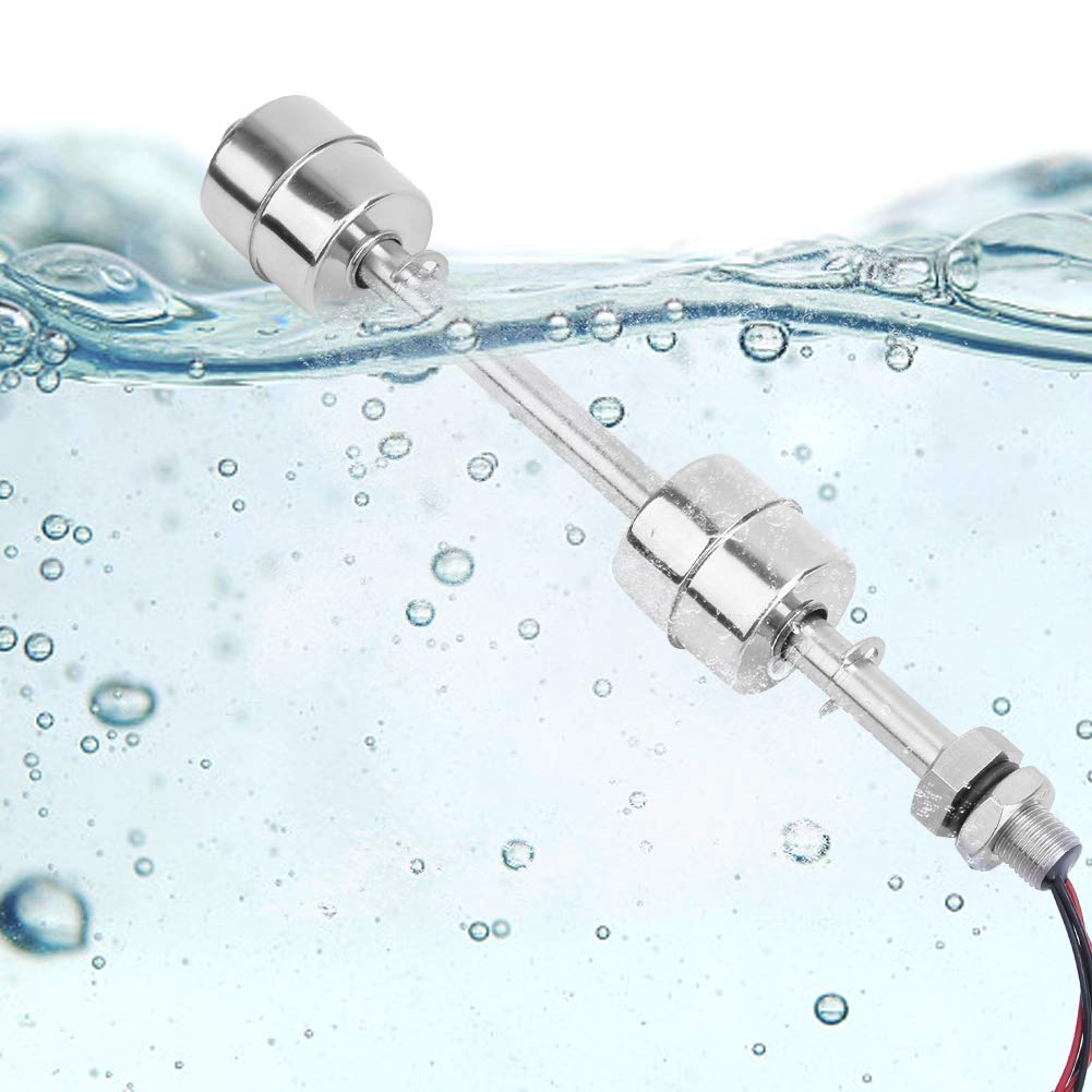 Stainless Steel Switch Tank Water Level Sensor Double Ball Water Level Controller Sensor Switch for Tank Pool(150mm / 5.91in)