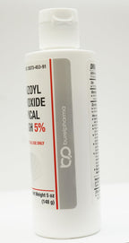 Benzoyl Peroxide Topical Face Wash 5% Acne Medication 5oz, 1 Count (Pack of 1)