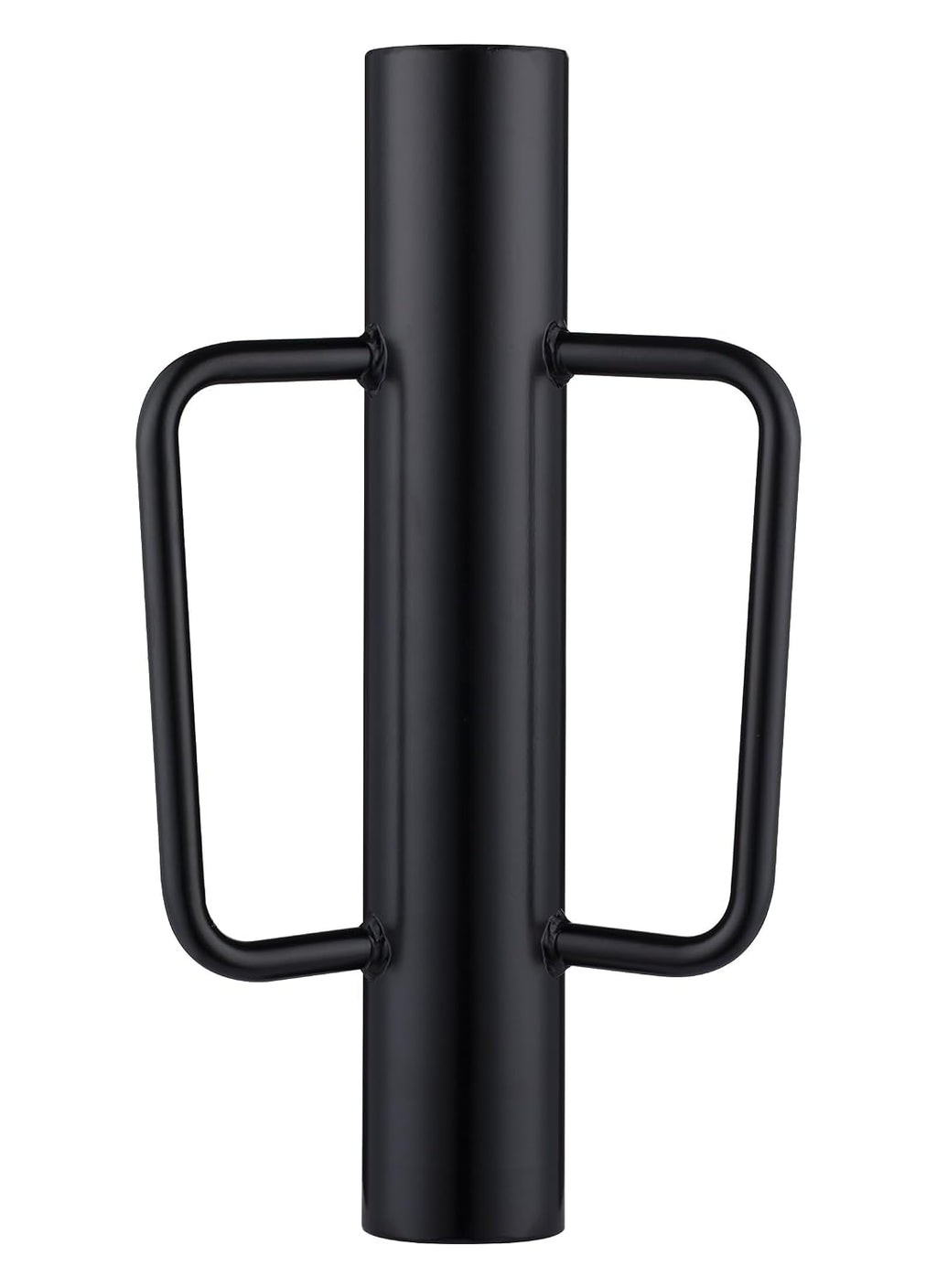Fence Post Driver, Heavy Duty T Post Driver with Handles, Time Saving and Heavy Duty Black Pole Driver, Black, 12lb