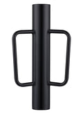 Fence Post Driver, Heavy Duty T Post Driver with Handles, Time Saving and Heavy Duty Black Pole Driver, Black, 12lb
