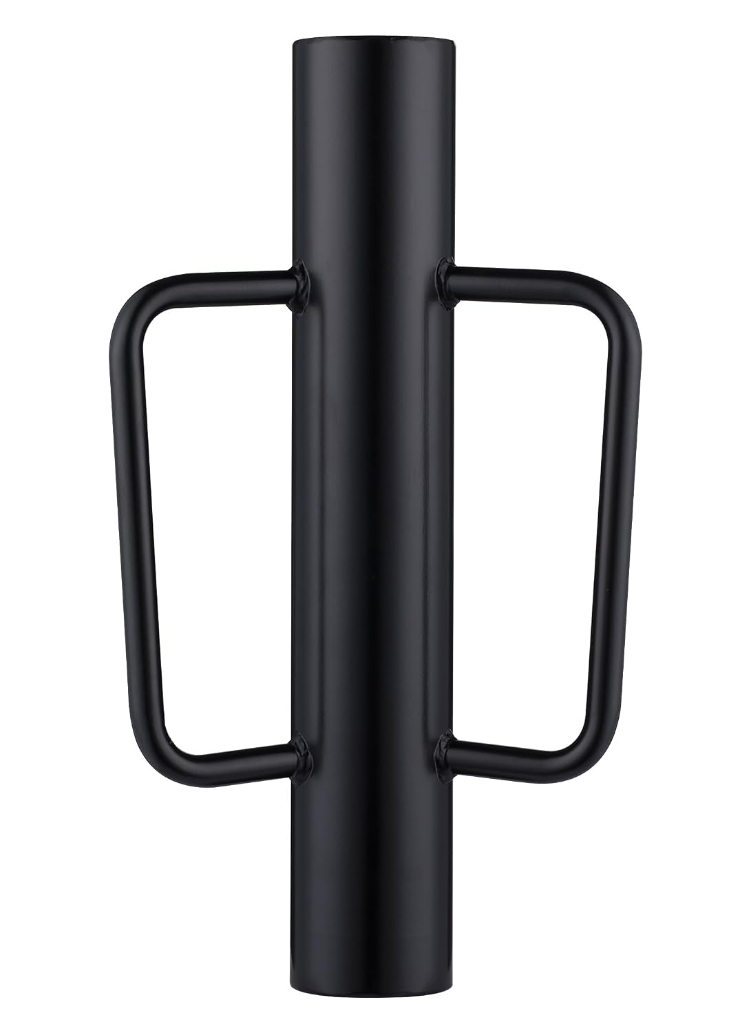 Fence Post Driver, Heavy Duty T Post Driver with Handles, Time Saving and Heavy Duty Black Pole Driver, Black, 12lb