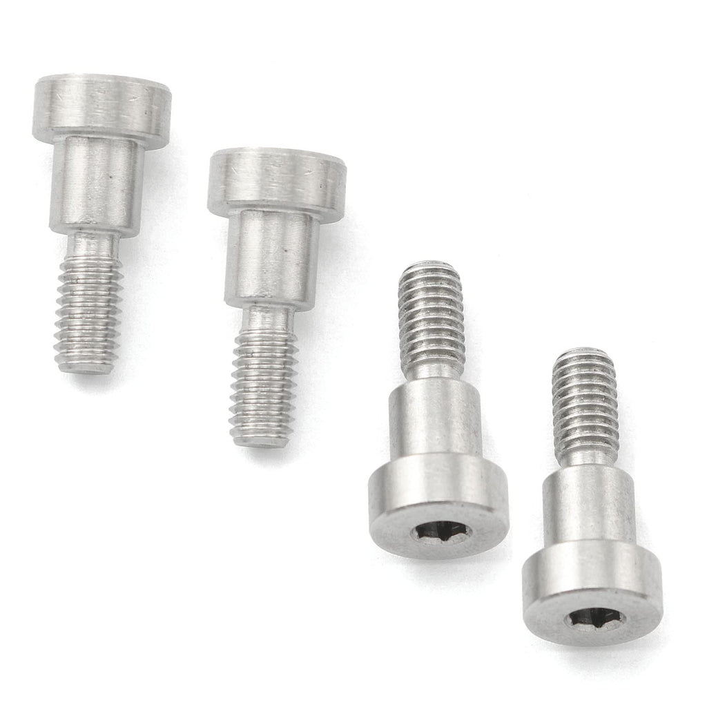 4pcs 304 Stainless Steel Hex Socket Shoulder Bolt 8mm Shoulder M6 Thread for Injection Molding Accessories