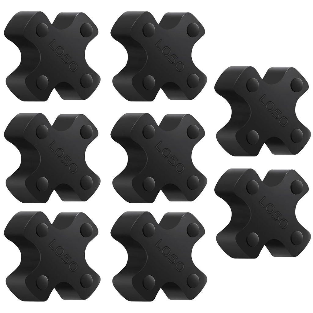 XIKE L050 NBR Rubber Spider for L-Jaw Coupling, 8-Pack