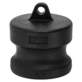 Kozelo Type DP 1-1/2" Poly Dust Plug Cam Lock Hose Fitting