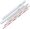 Volleyball Antenna with Sleeve Set (Red/White), one size (NVA1)