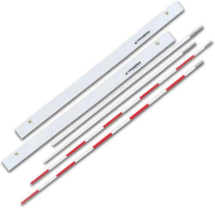 Volleyball Antenna with Sleeve Set (Red/White), one size (NVA1)