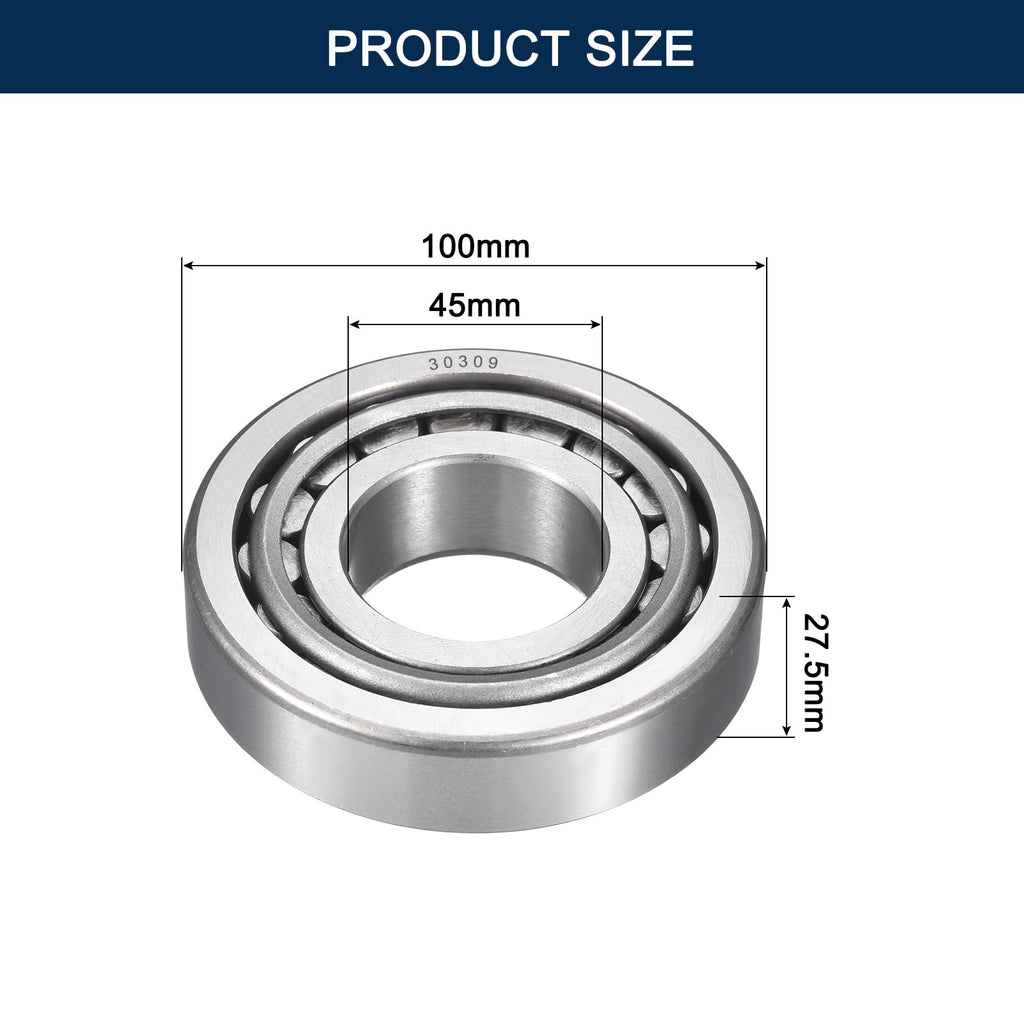 HIPicco 30309 Tapered Roller Bearing Cone and Cup Set