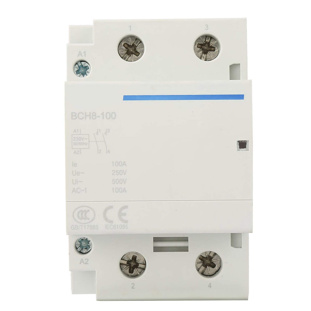Oumefar Modular AC Contactor 2P 2NO 100A 24V 230V Coil 50/60Hz