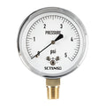 SCTSNSR 0 to 5 Psi Low Pressure Gauge, Capsule Measurement System
