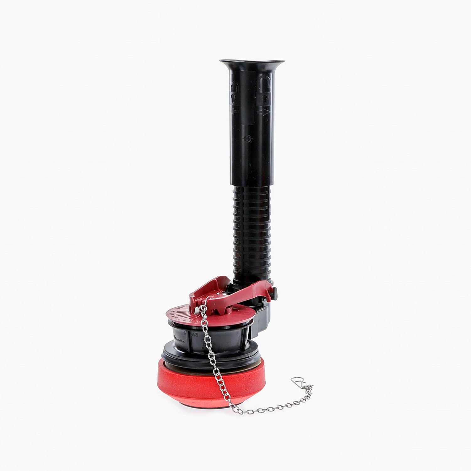 K-507A-008 Universal 2-Inch Adjustable Toilet Flush Valve Repair Kit with Toilet Tool Multicolor