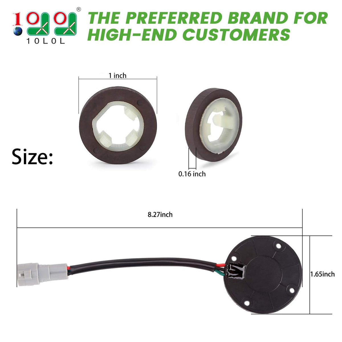 10L0L Golf Cart Speed Sensor & Magnet for Yamaha G22/G29 Drive 2003-2014