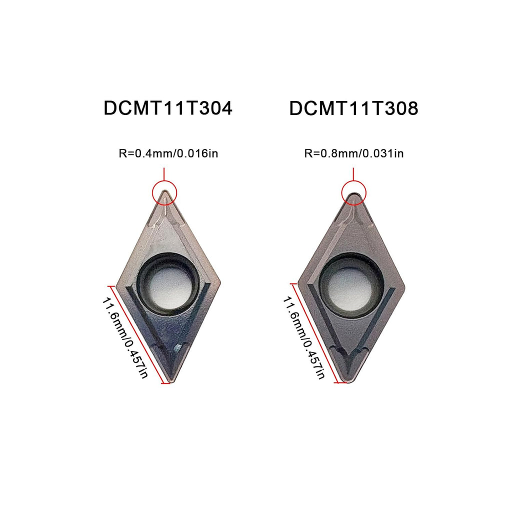 Carbide Turning Inserts DCMT32.51 DCMT32.52 DCMT11 for Metal Cutting