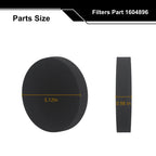 Replacement Filter for Bissell 4438 3836 3536 CleanView Upright Vacuum