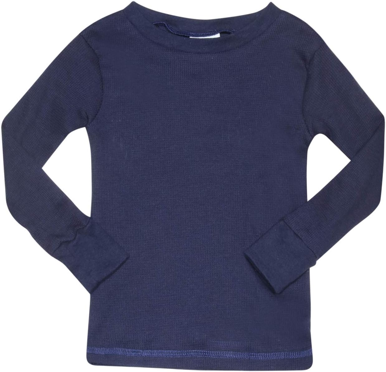 Baby Boys 4 Piece Waffle Knit Thermal Top and Bottoms (12M-4T) | Cozy Warm Base Layer, Soft Stretch Fabric Traps Body