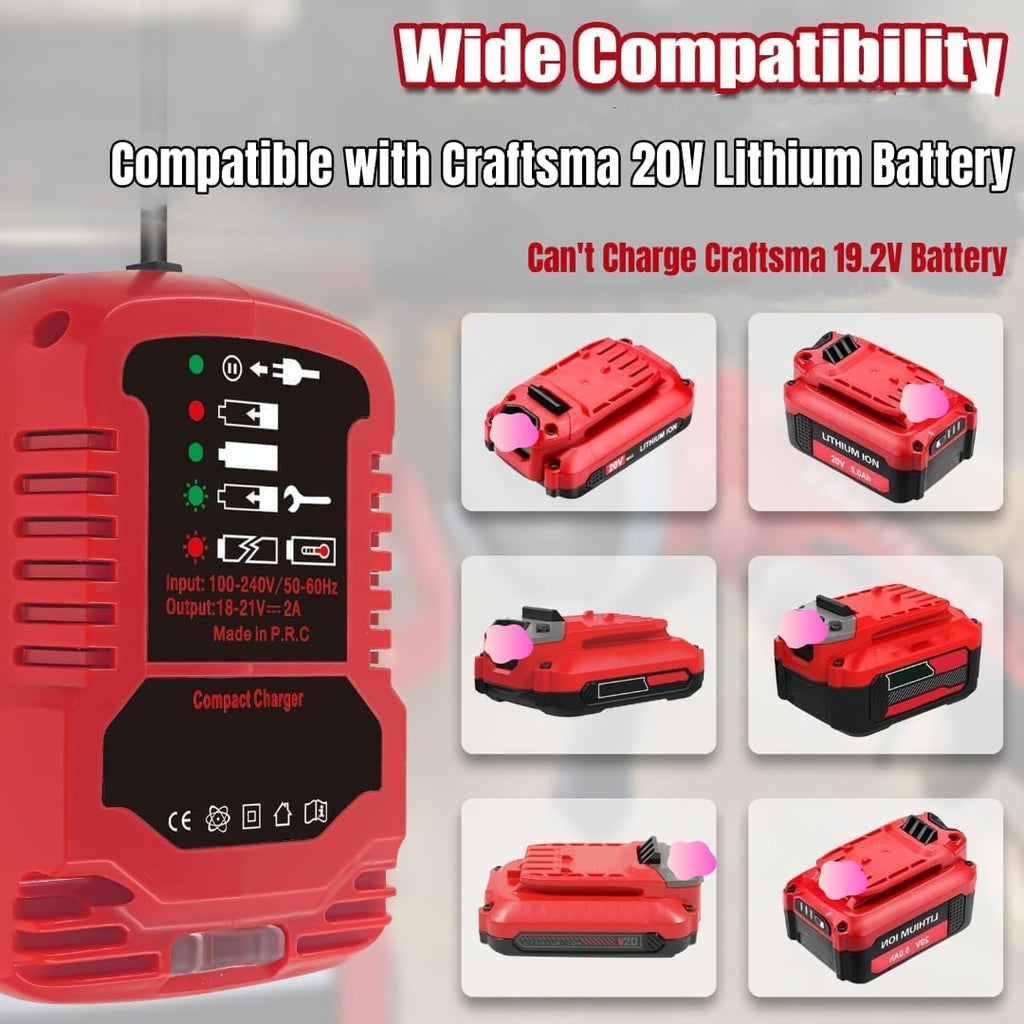 Craftsman Compact 20V Battery Charger Replacement