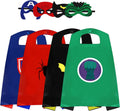 Superhero Capes for Kids,Hero Capes and Masks Fit for 4-12years old boy and girls Dress up and Holiday Costumes.