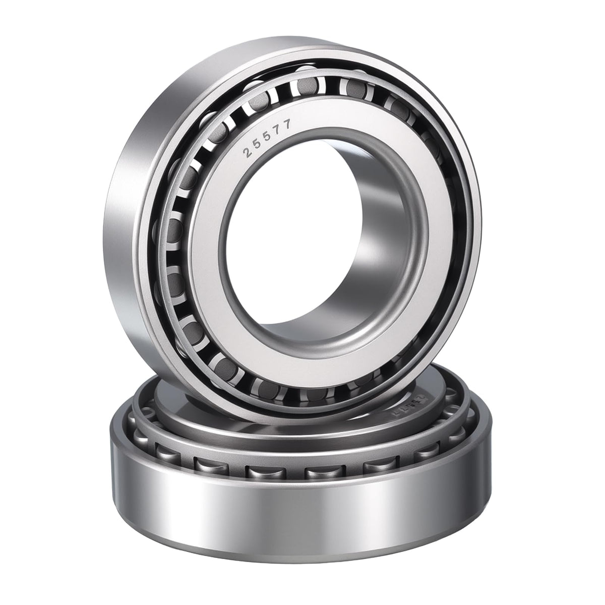 HIPicco 2 Pack 25577/22 Tapered Roller Bearing Cone and Cup Set