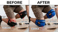 Knee Pads for Men and Women – Extra Soft Knee Pads with Extra Cushion, Non Slip Kneeling Pads for Flooring