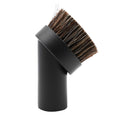 GTHER Vacuum Brush Attachment, Round Dust Vacuum Horse Hair Cleaner Replacement Brush 1 1/4" 1.25" 32mm for Vacuuming Sofas and Baseboards, Black