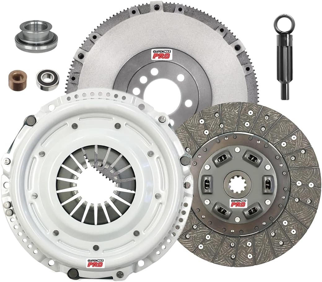 CMPRO OEM 10.4" Clutch Kit & Flywheel fits 64-81 Chevy GMC Pontiac