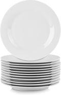 7.5" Catering Round Salad/Dessert Plate, Set of 12,White