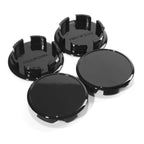 4Pcs 56.5mm(2.22inch) Push Through Center Caps Replacement Plug for EZ Lube Open End Plus Plug Center Caps, (Gloss
