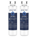 GLACIER FRESH WF3CB Refrigerator Water Filter Replacement Pack of 2