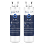 GLACIER FRESH WF3CB Refrigerator Water Filter Replacement Pack of 2